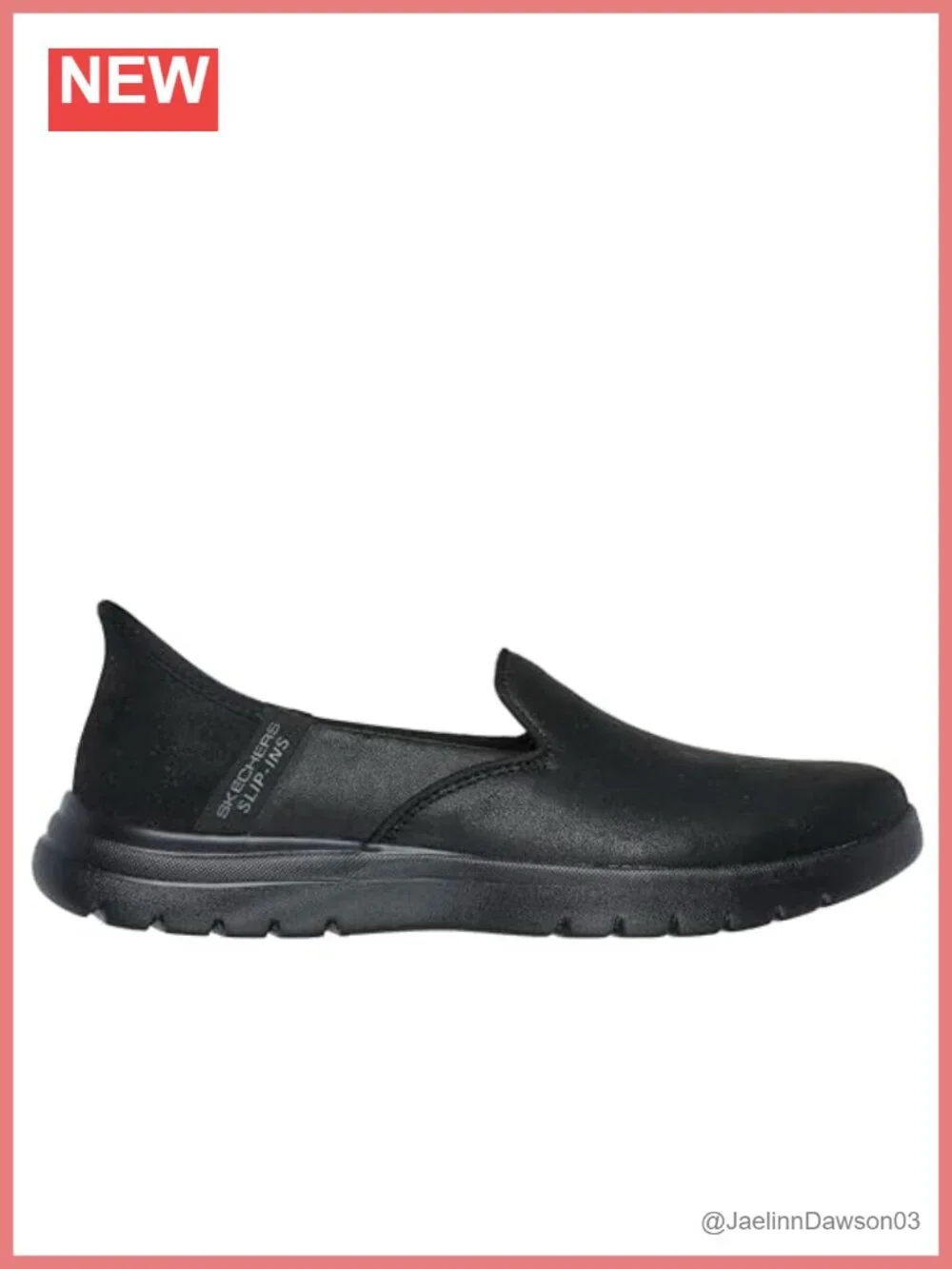 Skechers Women's On-The-Go Flex Slip-On Fashion Sneakers Faux Leather Comfort